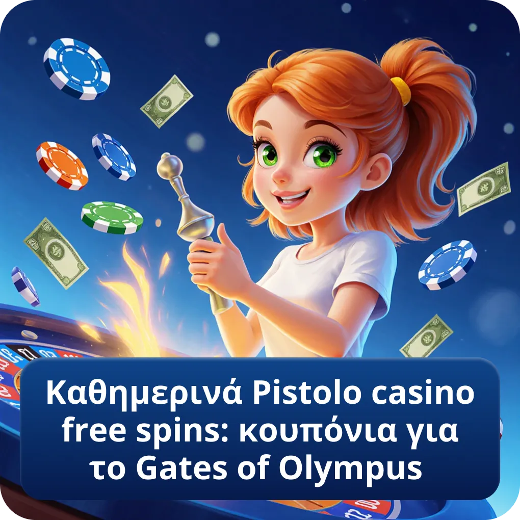 Καθημερινά Pistolo casino free spins: κουπόνια για το Gates of Olympus