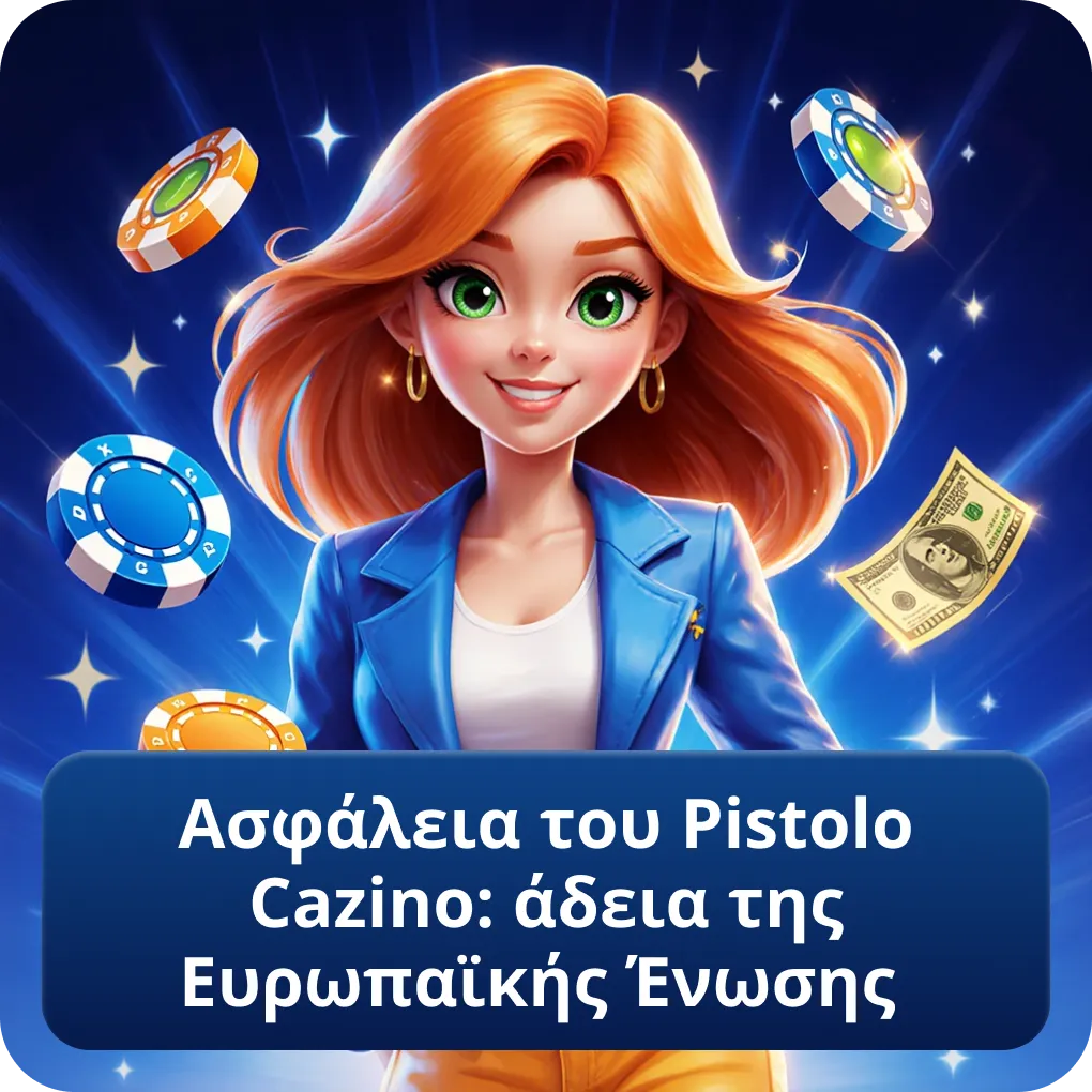 Ασφάλεια του Pistolo Cazino: άδεια της Ευρωπαϊκής Ένωσης
