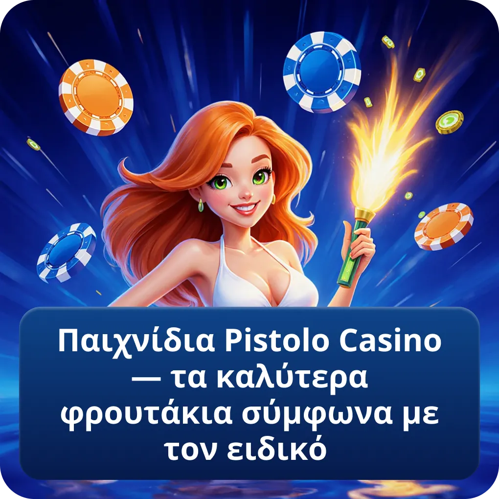 Παιχνίδια Pistolo Casino — τα καλύτερα φρουτάκια σύμφωνα με τον ειδικό