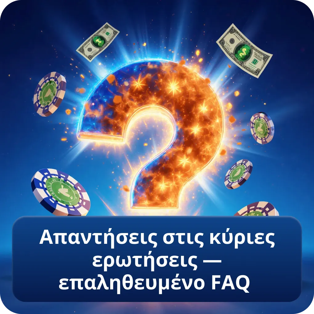 Απαντήσεις στις κύριες ερωτήσεις — επαληθευμένο FAQ
